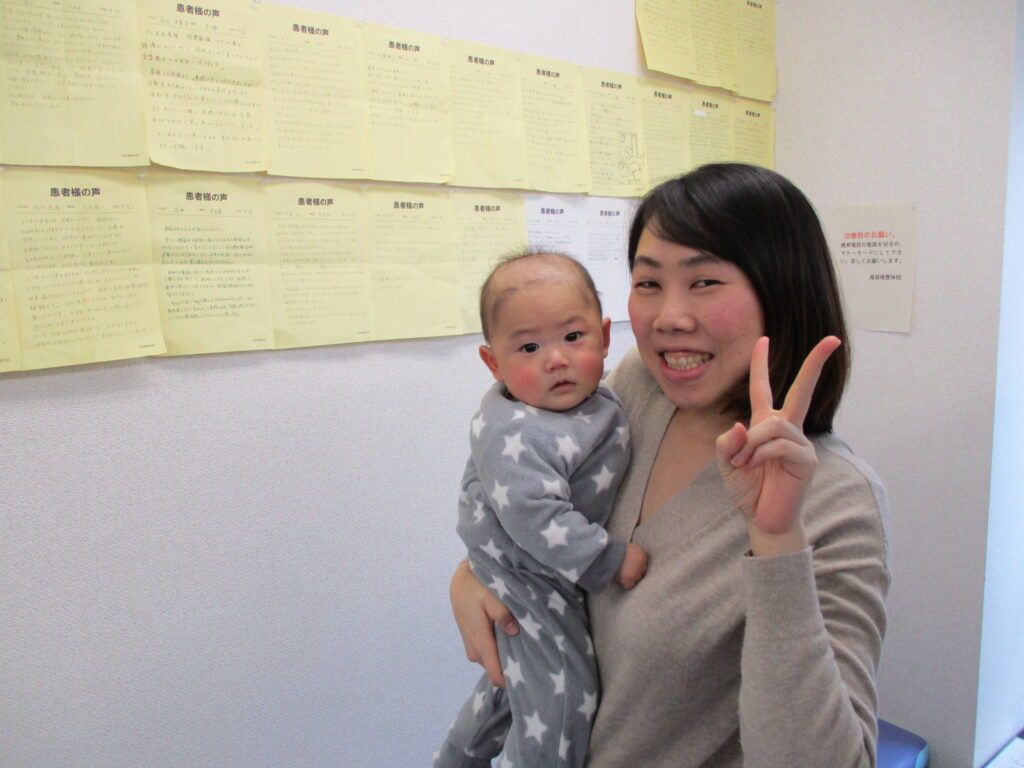 産前のジーパンも履けるようになりました。