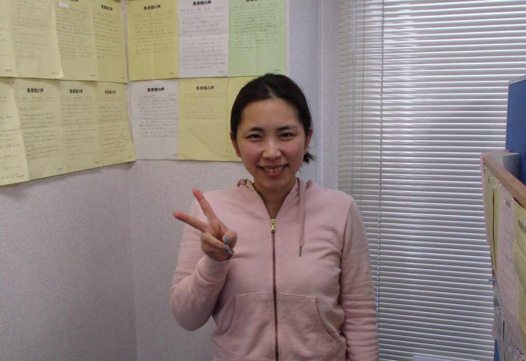 1回目の施術で骨盤が締まったのを実感!!